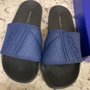 Men’s Prada slides, size 10